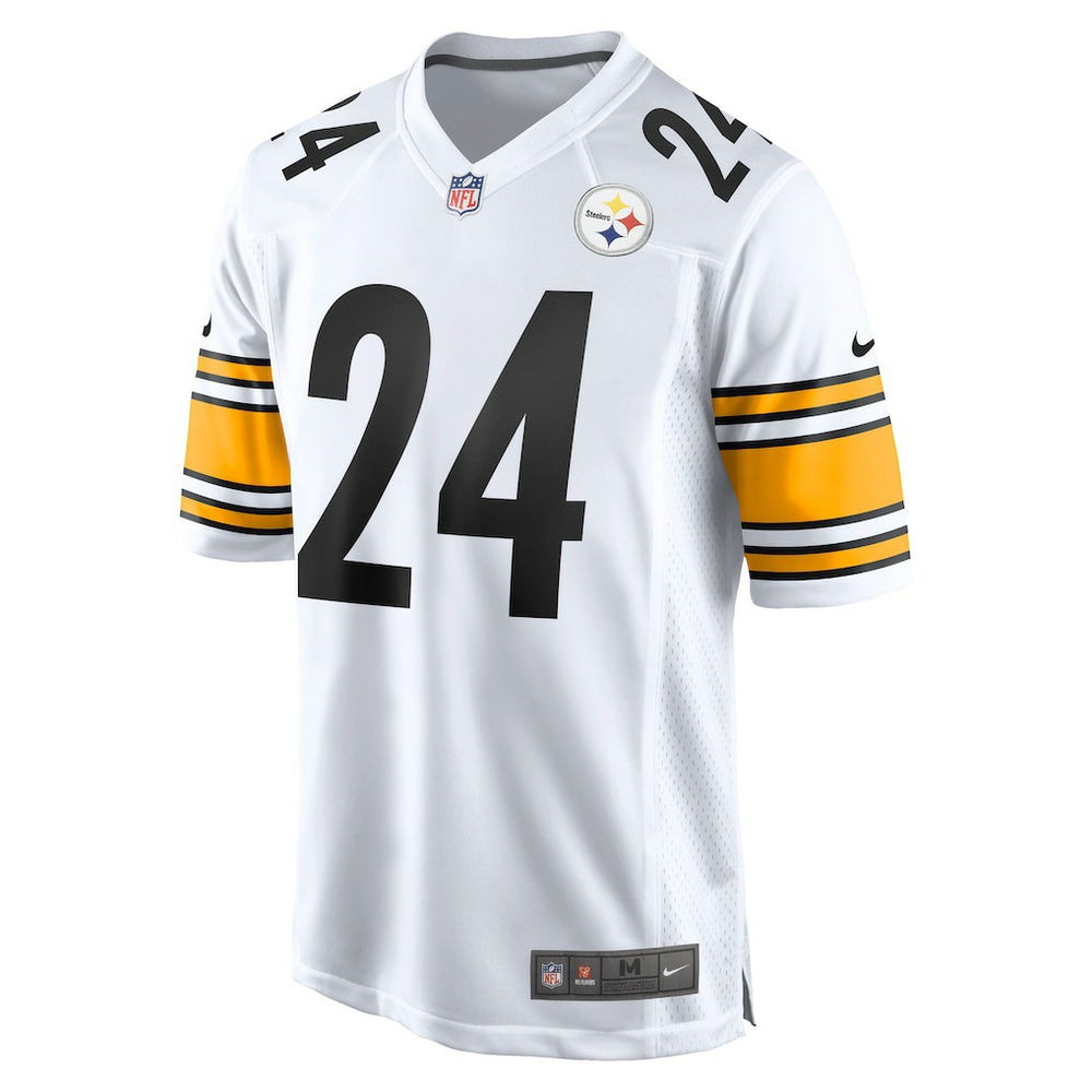 Joey Porter Jr. Pittsburgh Steelers Away Game Jersey - White - Nike