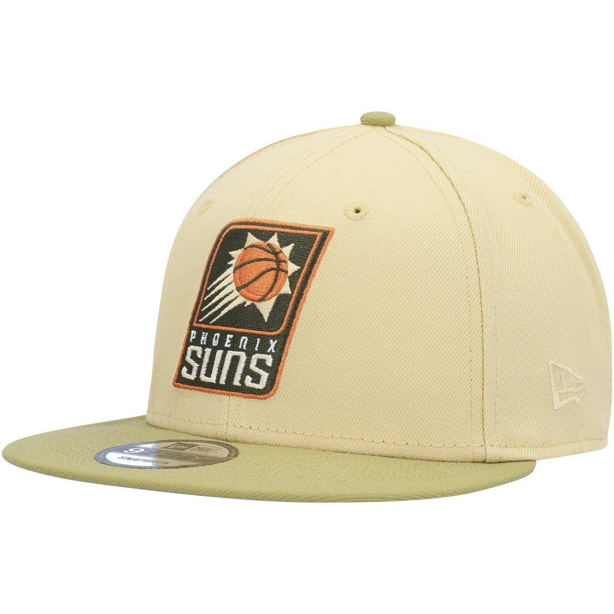 New Era Phoenix Suns Green Collection Repreve 9FIFTY Snapback Hat Khaki/Tan