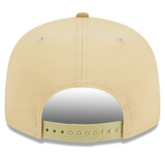 New Era Philadelphia 76ers Green Collection Repreve 9FIFTY Snapback Hat Khaki/Tan