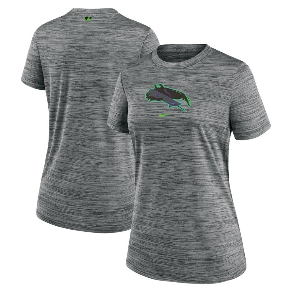 Tampa Bay Rays Nike Women's 2024 City Connect Authentic Collection Velocity Performance T-Shirt Sale