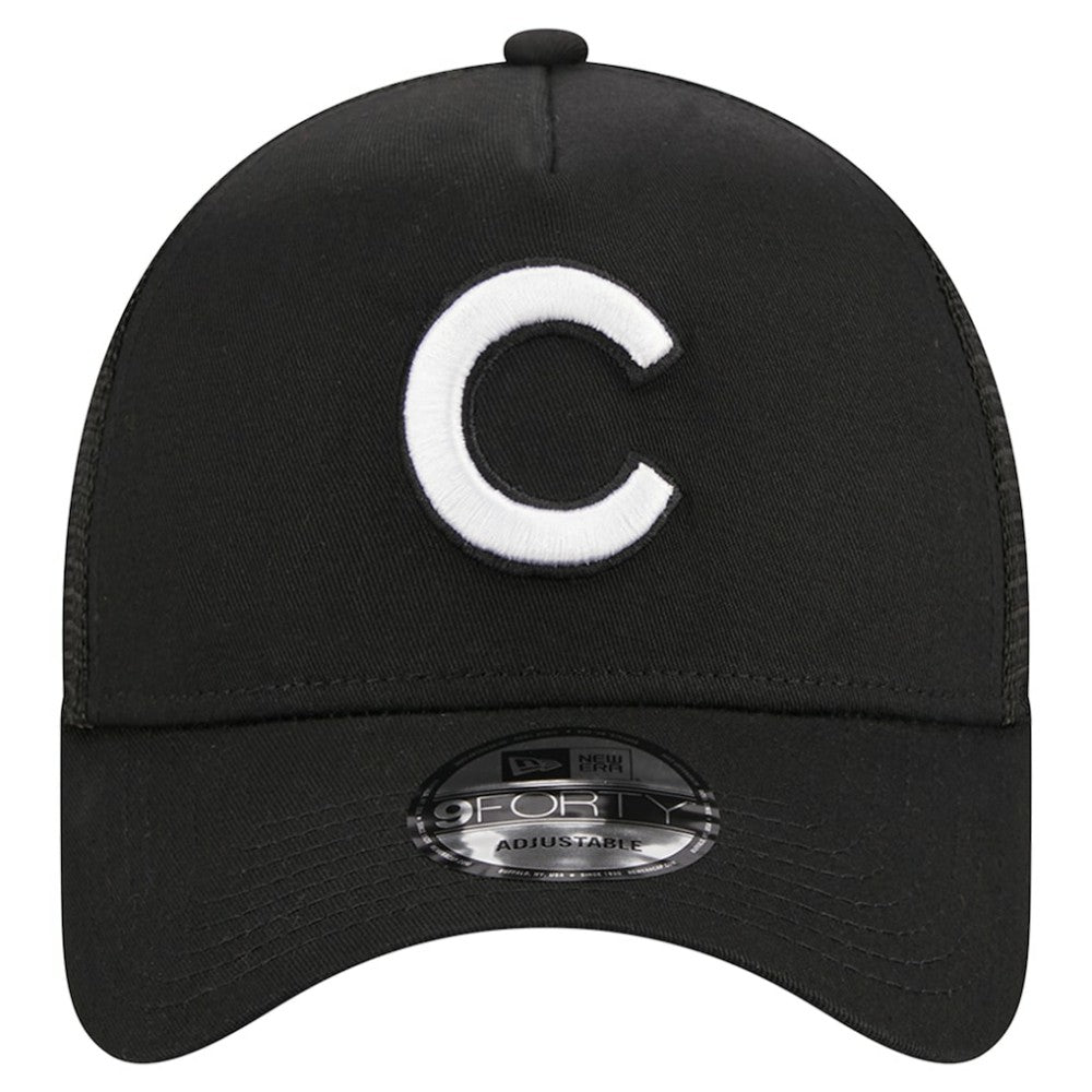 Chicago Cubs New Era A-Frame 9FORTY Trucker Adjustable Hat Online