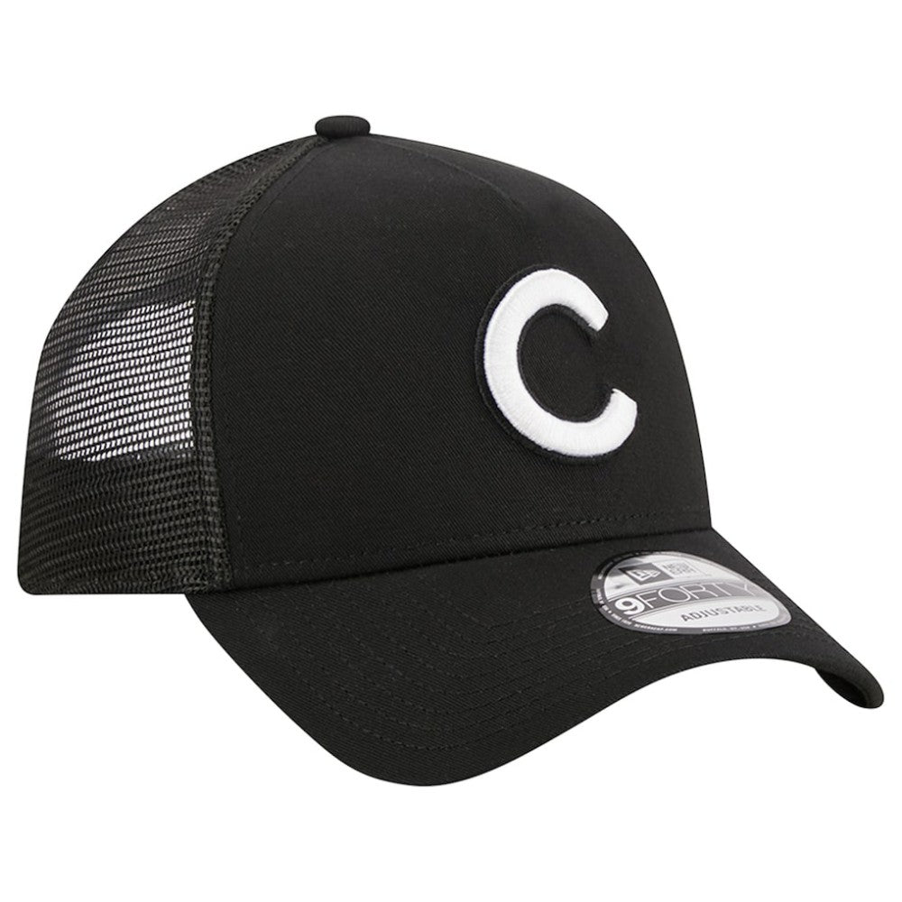 Chicago Cubs New Era A-Frame 9FORTY Trucker Adjustable Hat Online