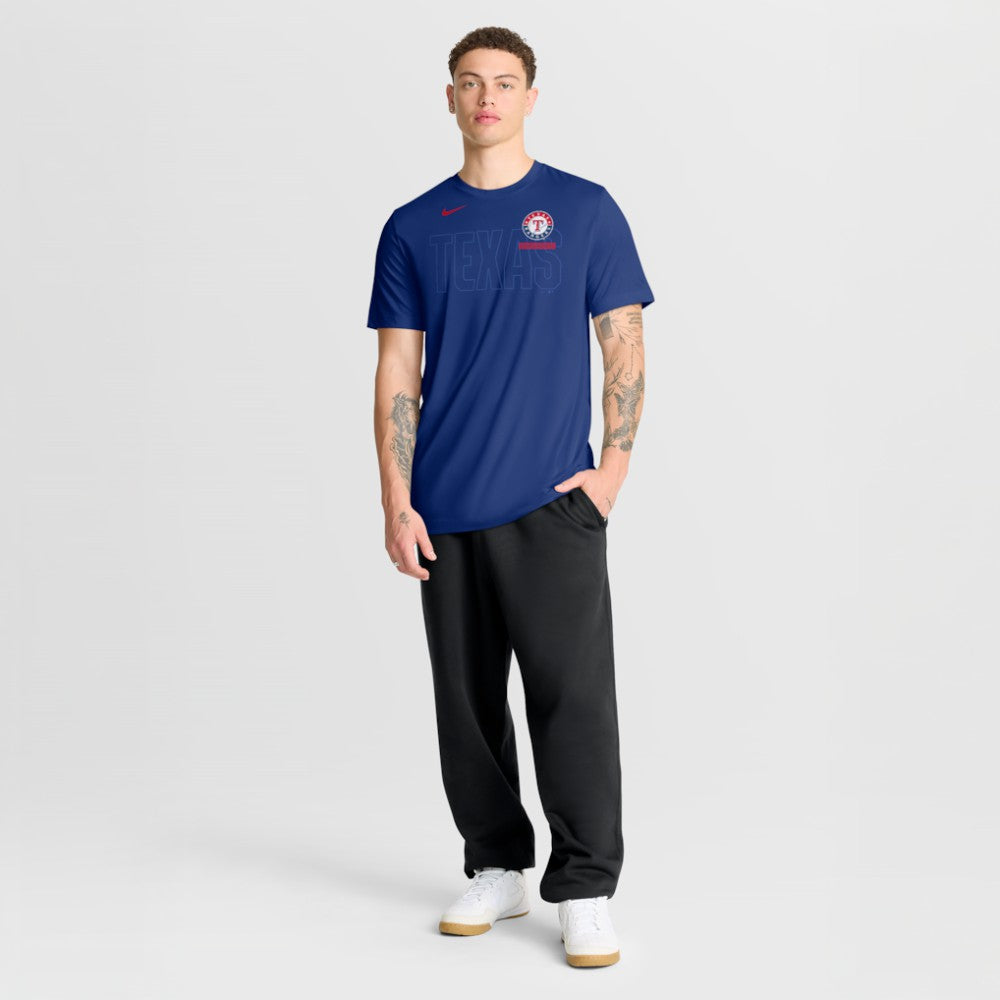 Texas Rangers Nike Knockout Team Legend Dri-FIT T-Shirt Discount