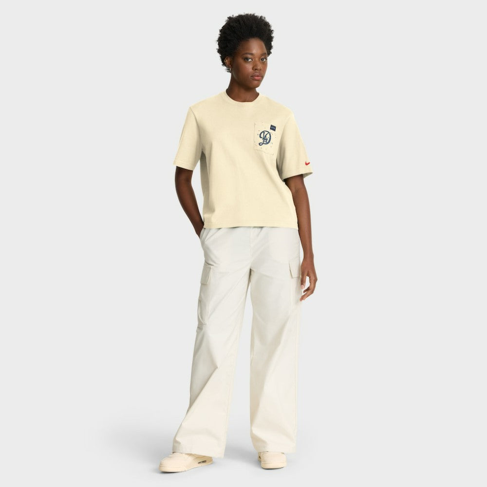 Los Angeles Dodgers Nike Women's City Connect Pocket Boxy T-Shirt Discount