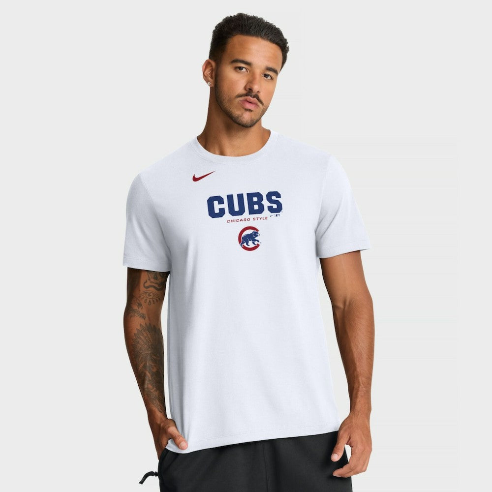Chicago Cubs Nike Bold Team Name T-Shirt Discount