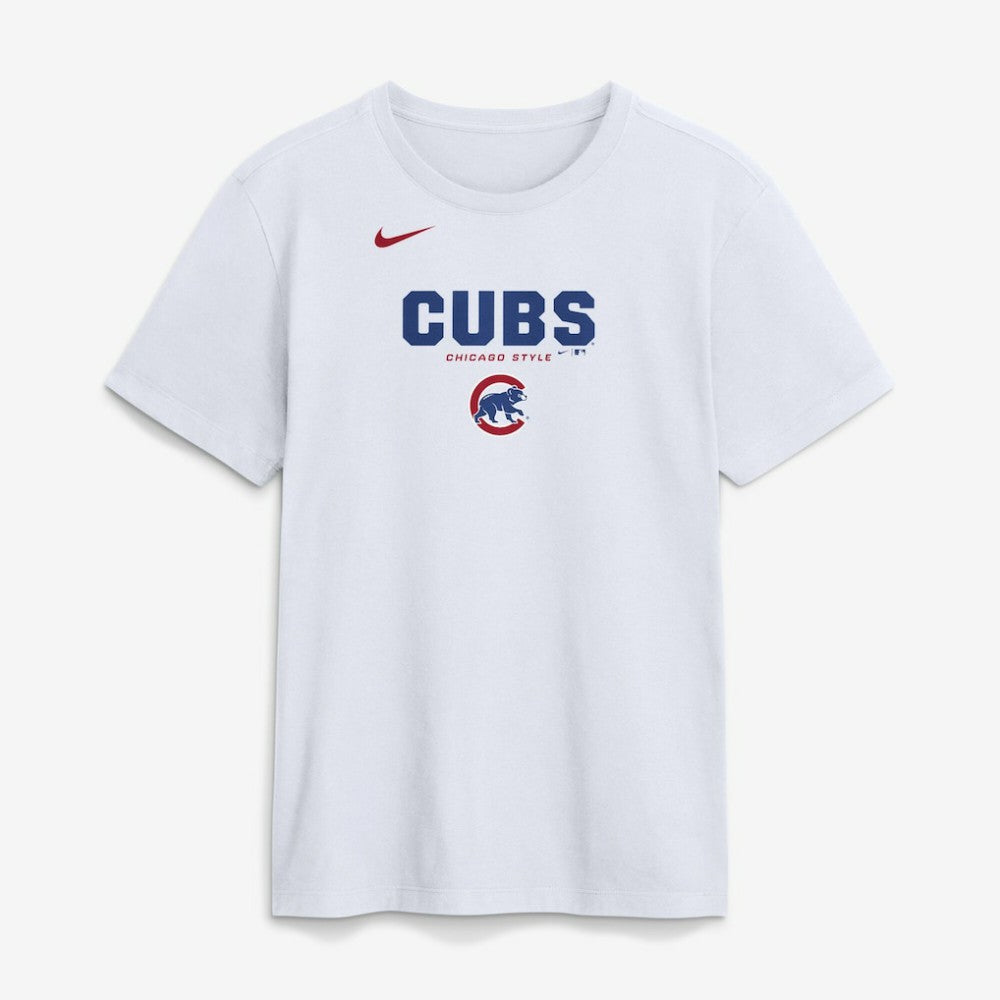 Chicago Cubs Nike Bold Team Name T-Shirt Discount