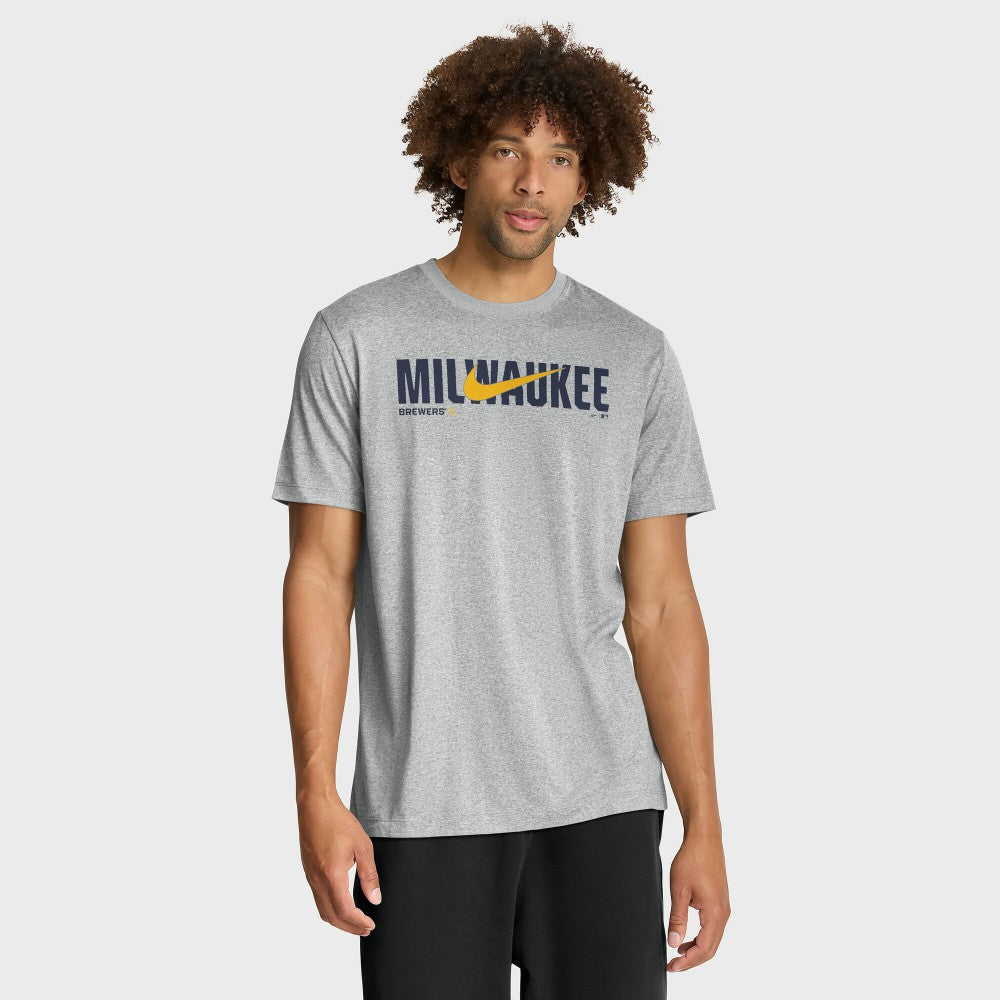 Milwaukee Brewers Nike Swoosh Legend Dri-FIT T-Shirt for sale