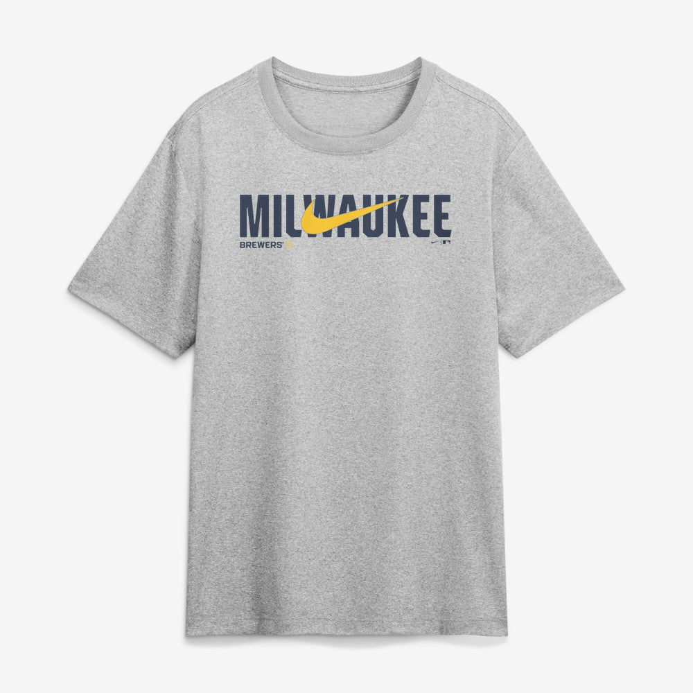 Milwaukee Brewers Nike Swoosh Legend Dri-FIT T-Shirt for sale
