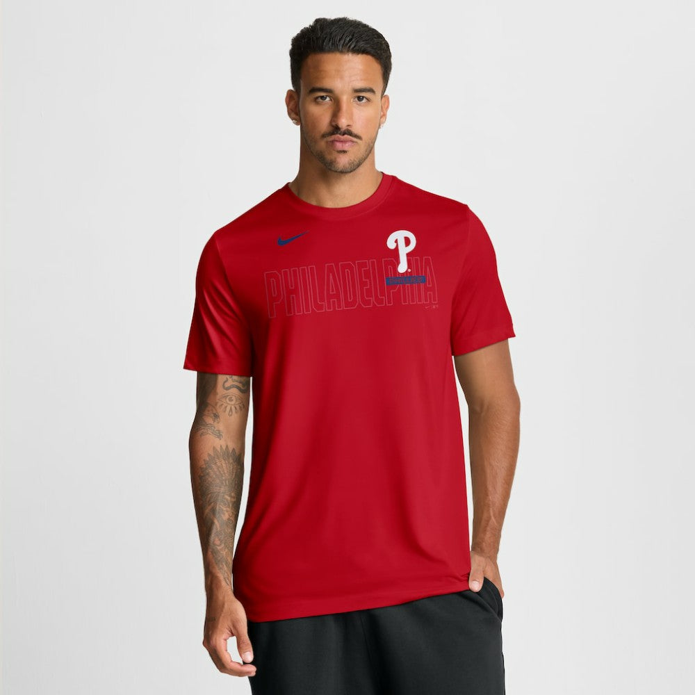 Philadelphia Phillies Nike Knockout Team Legend Dri-FIT T-Shirt for sale