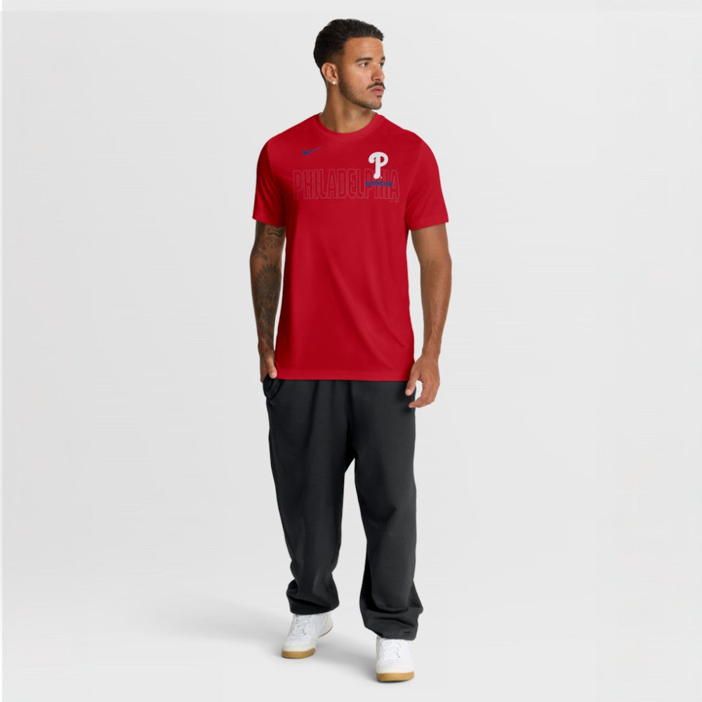 Philadelphia Phillies Nike Knockout Team Legend Dri-FIT T-Shirt for sale