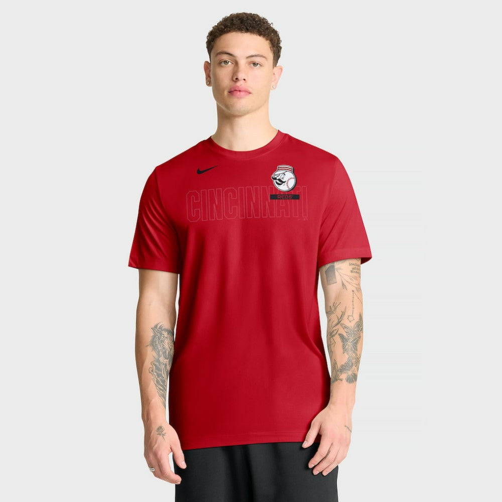 Cincinnati Reds Nike Knockout Team Legend Dri-FIT T-Shirt Outlet