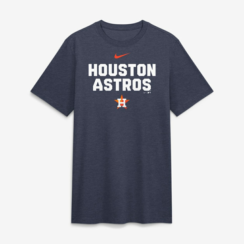 Houston Astros Nike Stacked Tri-Blend T-Shirt Online