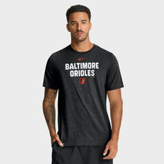 Baltimore Orioles Nike Stacked Tri-Blend T-Shirt for sale