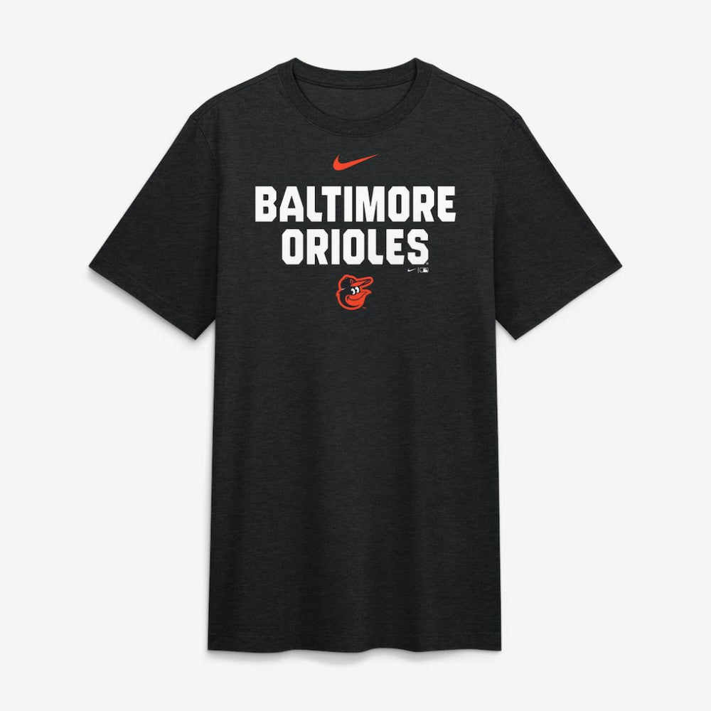 Baltimore Orioles Nike Stacked Tri-Blend T-Shirt for sale