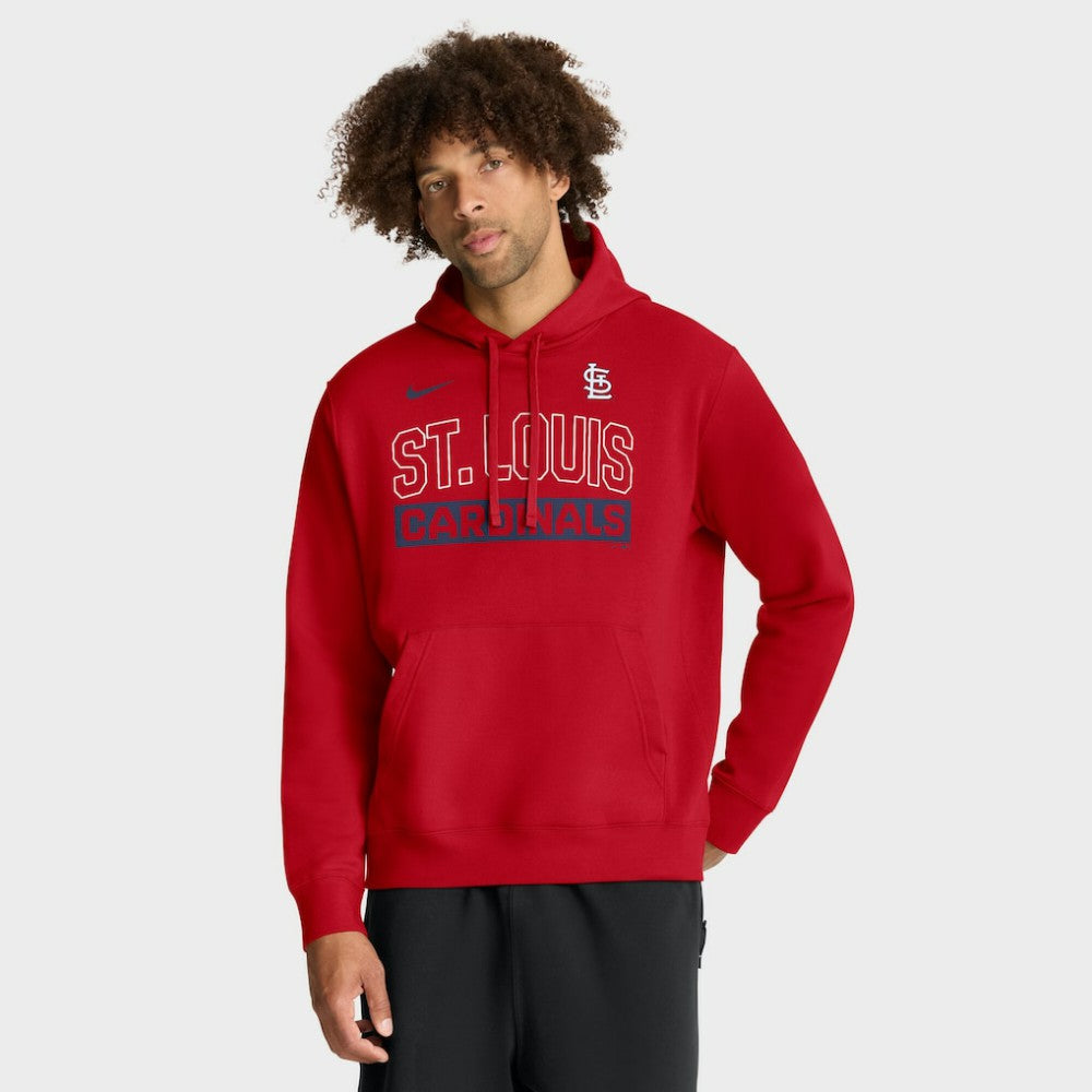 St. Louis Cardinals Nike Primetime Club Hoodie Discount