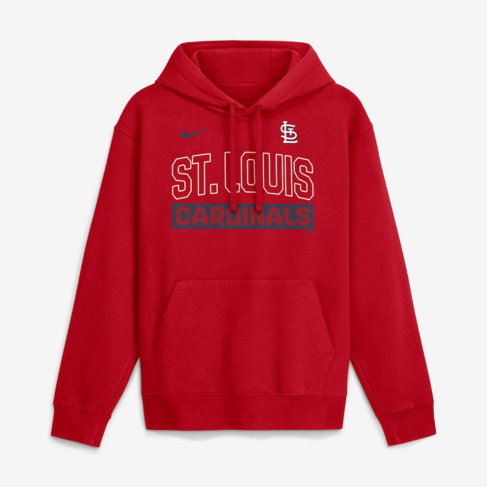 St. Louis Cardinals Nike Primetime Club Hoodie Discount