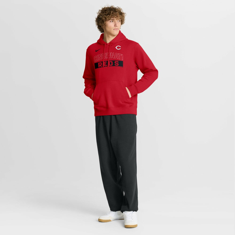 Cincinnati Reds Nike Primetime Club Hoodie Sale