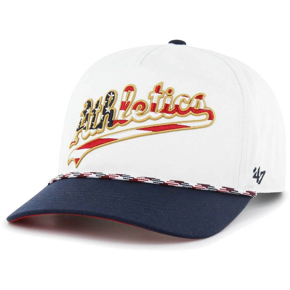 Athletics '47 Flag Script Hitch Snapback Hat Online