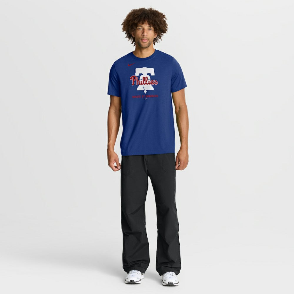 Philadelphia Phillies Nike Tri-Blend Logo T-Shirt for sale