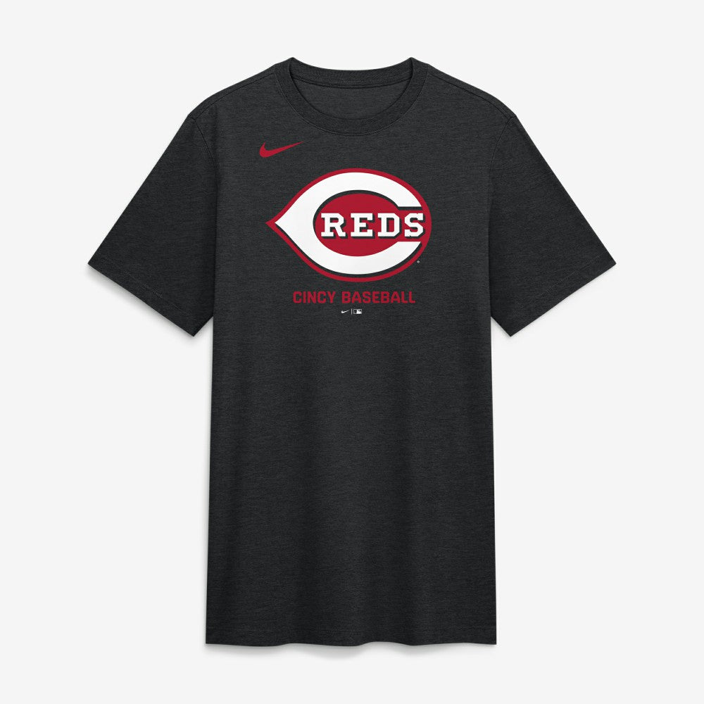Cincinnati Reds Nike Tri-Blend Logo T-Shirt for sale