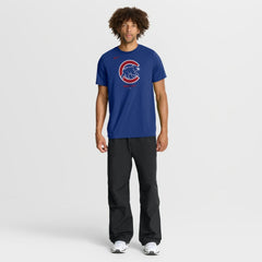 Chicago Cubs Nike Tri-Blend Logo T-Shirt Online