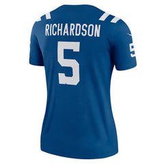 Anthony Richardson Indianapolis Colts Women's Legend Player Performance Top - Royal - Nike