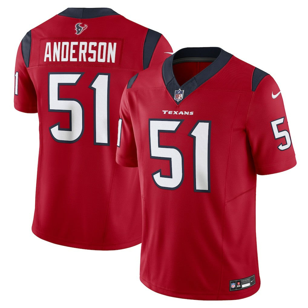 Will Anderson Jr. Houston Texans Vapor F.U.S.E. Limited Jersey - Red - Nike