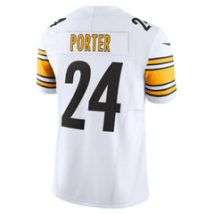 Joey Porter Jr. Pittsburgh Steelers Vapor F.U.S.E. Limited Jersey - White - Nike