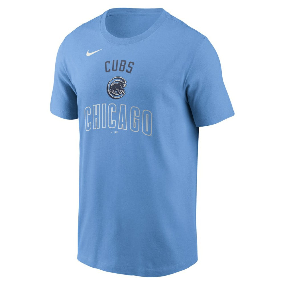 Chicago Cubs Nike Early Innings Stack T-Shirt Sale