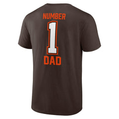 Cleveland Browns Father's Day T-Shirt - Brown - Fanatics
