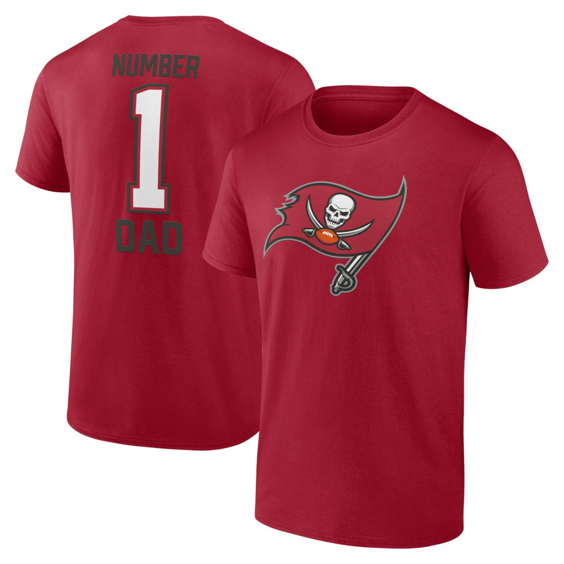 Tampa Bay Buccaneers Father's Day T-Shirt - Red - Fanatics
