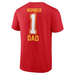Kansas City Chiefs Father's Day T-Shirt - Red - Fanatics