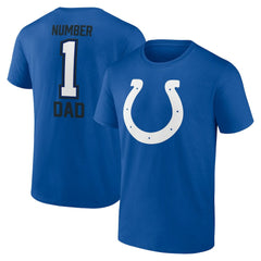 Indianapolis Colts Father's Day T-Shirt - Royal - Fanatics