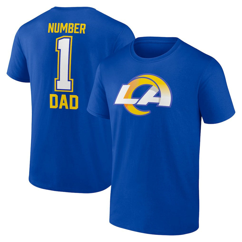 Los Angeles Rams Father's Day T-Shirt - Royal - Fanatics
