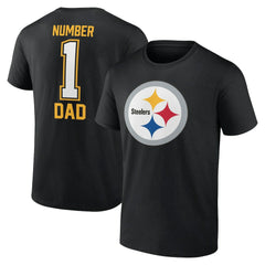 Pittsburgh Steelers Father's Day T-Shirt - Black - Fanatics