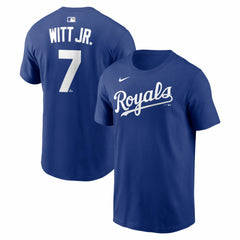 Bobby Witt Jr. Kansas City Royals Nike Name & Number T-Shirt Outlet