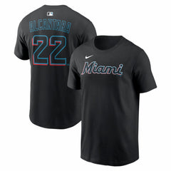 Sandy Alcantara Miami Marlins Nike Home Name & Number T-Shirt Outlet