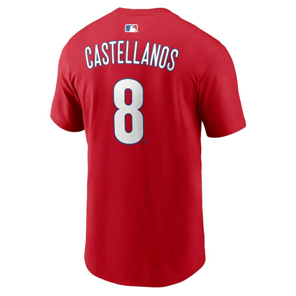 Nick Castellanos Philadelphia Phillies Nike  Name & Number T-Shirt Discount