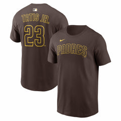 Fernando Tatis Jr. San Diego Padres Nike  Name & Number T-Shirt Sale