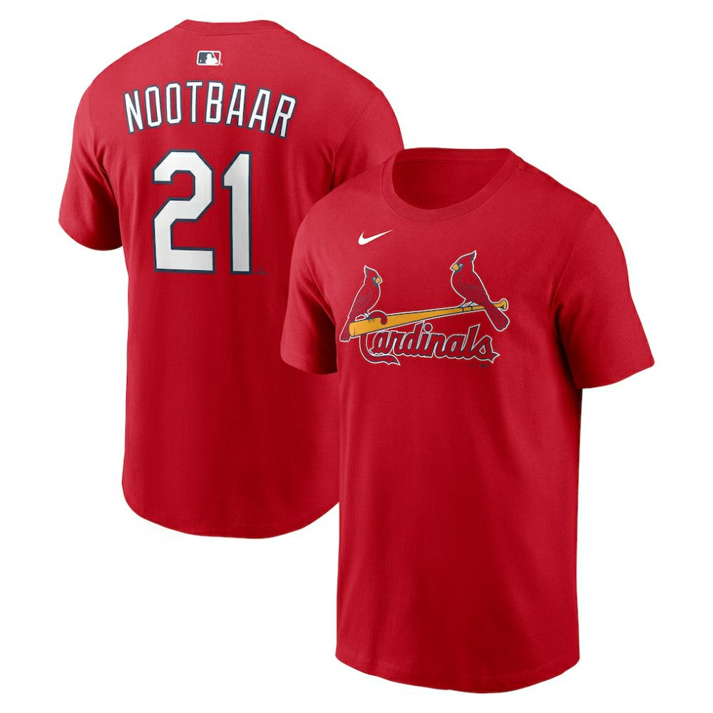 Lars Nootbaar St. Louis Cardinals Nike Home Name & Number T-Shirt Sale