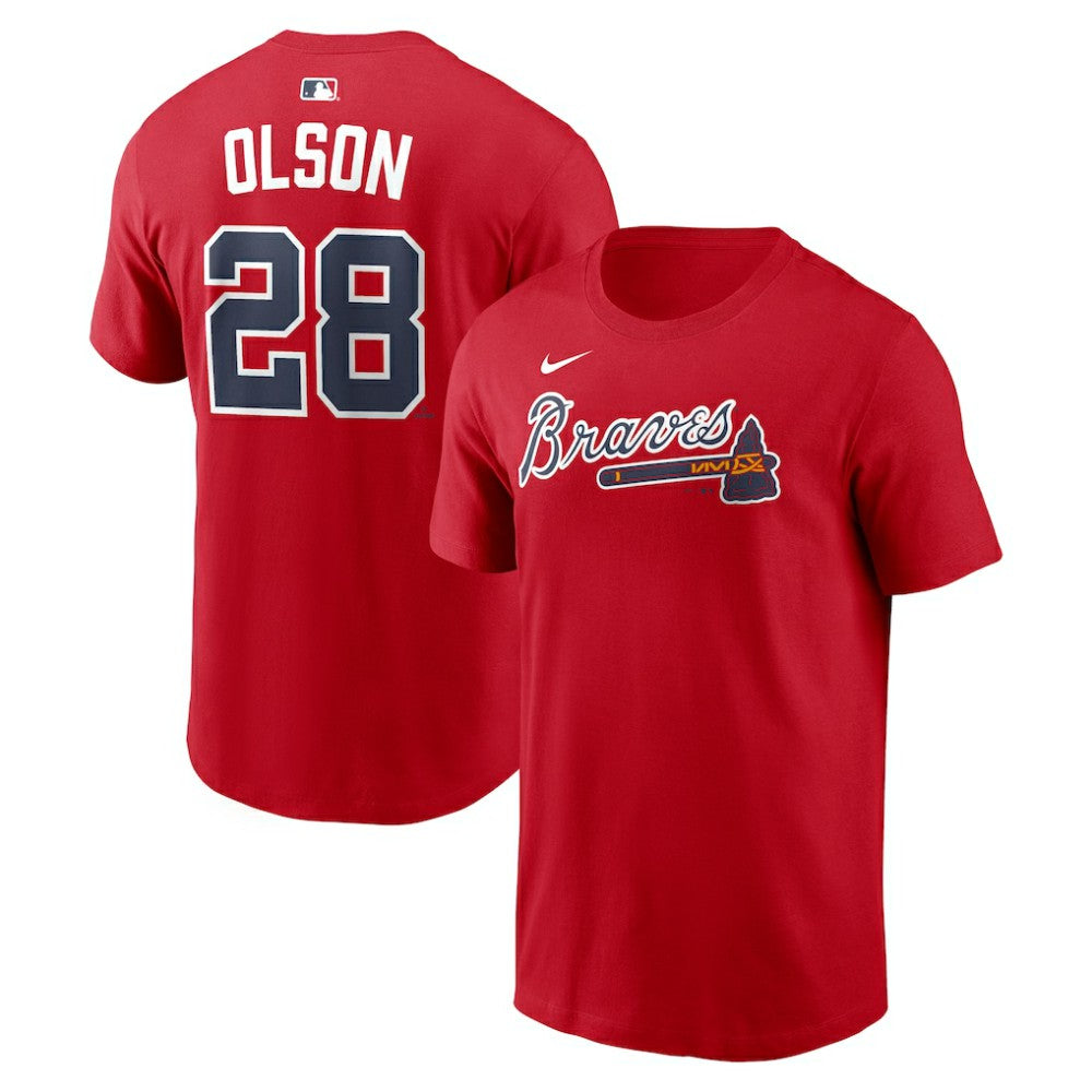 Matt Olson Atlanta Braves Nike Home Name & Number T-Shirt Outlet