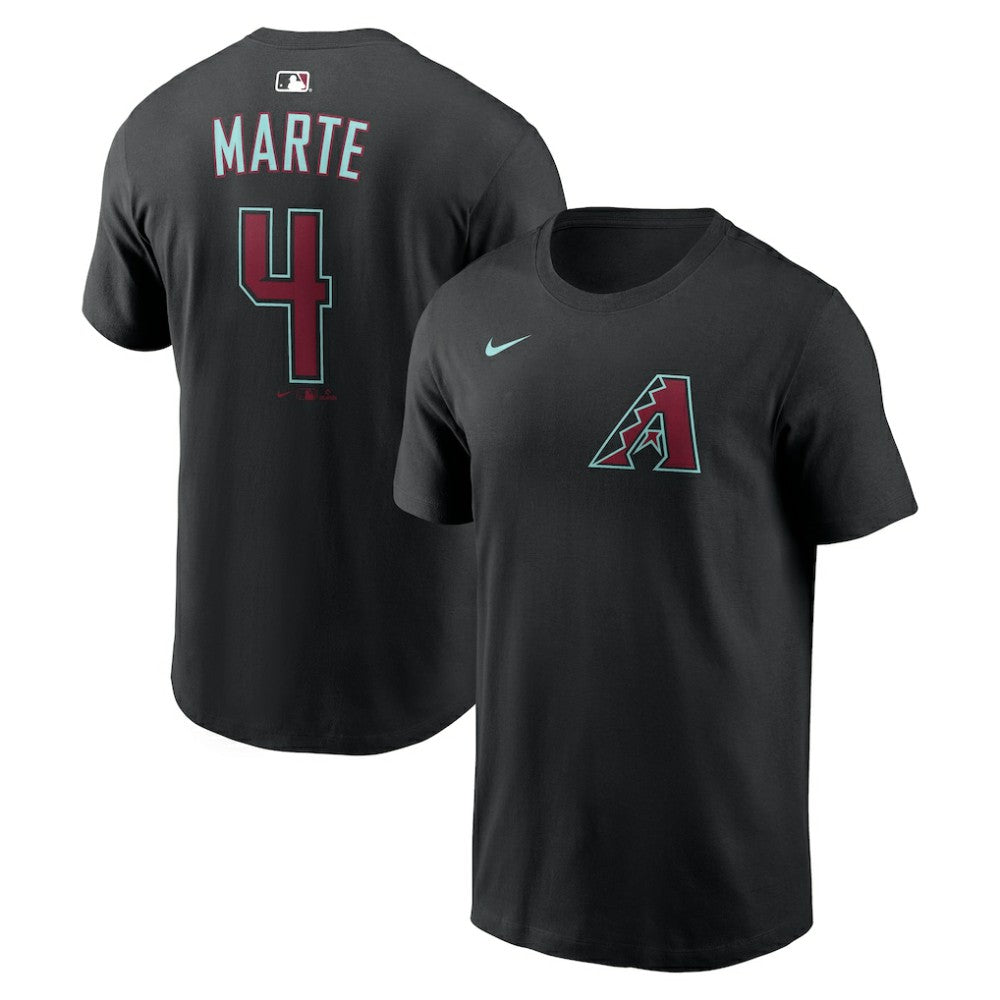 Ketel Marte Arizona Diamondbacks Nike Name & Number T-Shirt Outlet