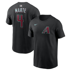 Ketel Marte Arizona Diamondbacks Nike Name & Number T-Shirt Outlet