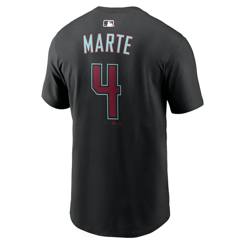 Ketel Marte Arizona Diamondbacks Nike Name & Number T-Shirt Outlet