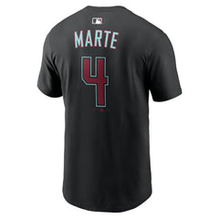 Ketel Marte Arizona Diamondbacks Nike Name & Number T-Shirt Outlet