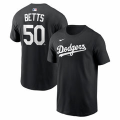 Mookie Betts Los Angeles Dodgers Nike Name & Number T-Shirt Near Me