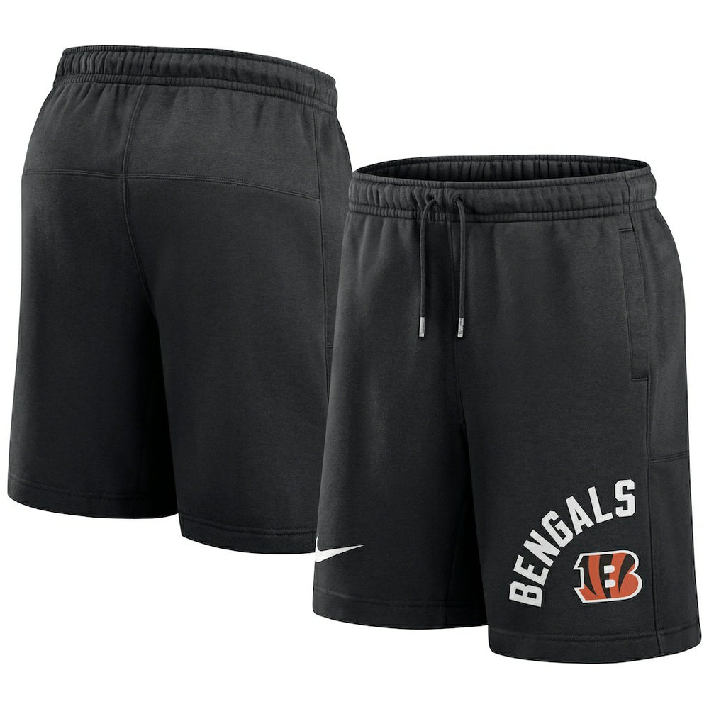 Cincinnati Bengals Arched Kicker Shorts - Black - Nike