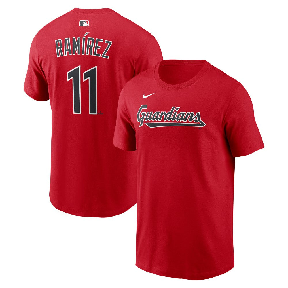 José Ramírez Cleveland Guardians Nike Name & Number T-Shirt for sale