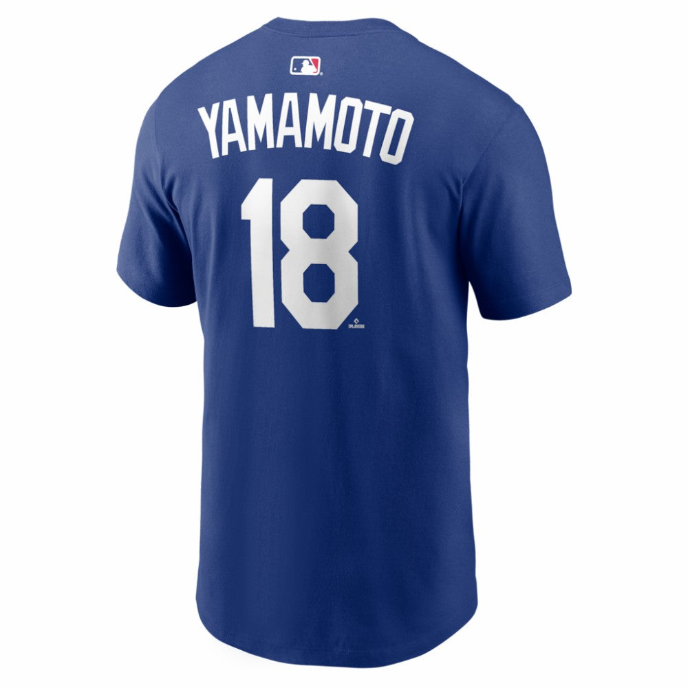 Yoshinobu Yamamoto Los Angeles Dodgers Nike Home Name & Number T-Shirt Outlet