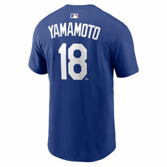 Yoshinobu Yamamoto Los Angeles Dodgers Nike Home Name & Number T-Shirt Outlet
